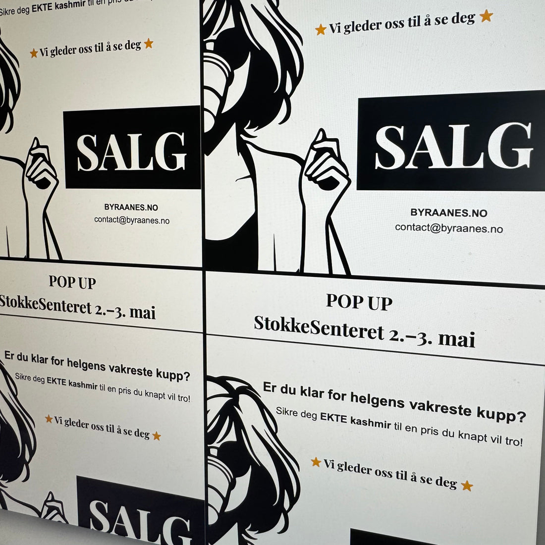 Første Pop Up salg